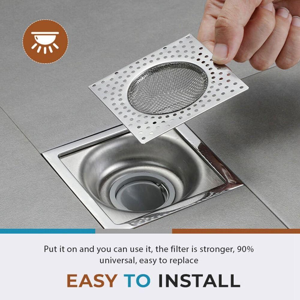 Kitchen Sink Sewer Mesh Cover Drain Strainers Hair Catcher Sink Strainer Mesh Cover Drain Filter