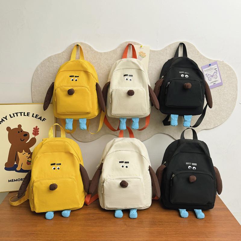 Dog Animal Pattern Backpack Children Schoolbag Adjustable Shoulder Straps Gift