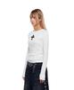 AAKAM Akm Cros2 Long Sleeve (White)