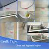 5-Meter Waterproof and Moisture-Proof Tape, Ideal for Sealing Joints, Toilet Tanks, and Corners In Kitchens and Bathrooms.