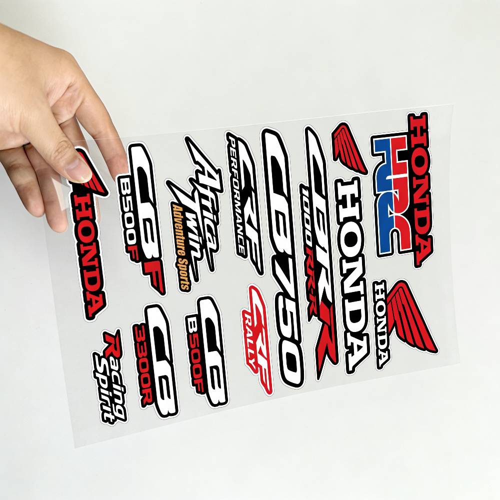 FOR HONDA MUGEN TYPE R VTEC Motorcycle Reflective Stickers Waterproof Decals for Helmet Scooter Fuel Tank Toolbox Racing