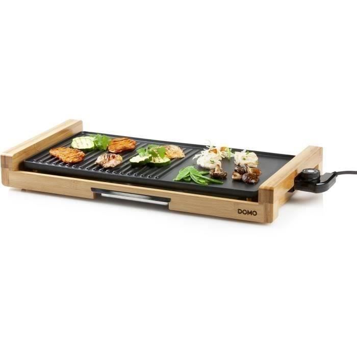 Domo Bamboo Plancha 60cm - DO8311TP - 2200W
