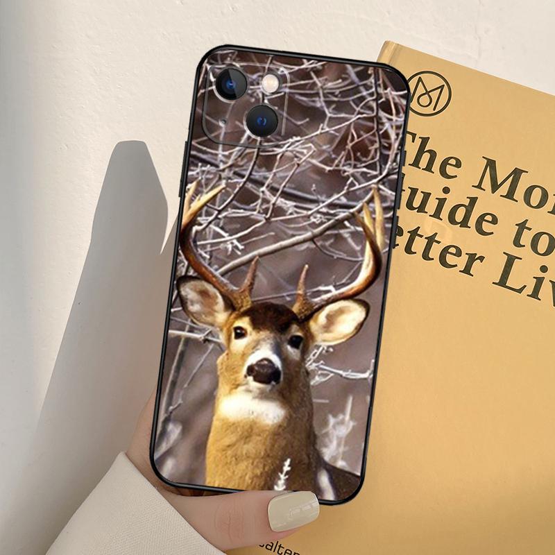 Deer Hunting Camo Case For iPhone 13 14 Pro Max 11 12 Mini 6S 7 8 Plus SE 2020 2022 X XR XS MAX Cover Coque