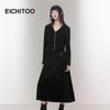 EICHITOO Women's Hooded Two-Piece Dress Set