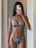 Floral suit popular European and American sexy bikini beach swimsuit