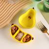 New Porcelain Fruit Shaped Ceramic Dish Creative Multifunctional Snacks Saucer Mini Household Tableware Kitchen Organizer