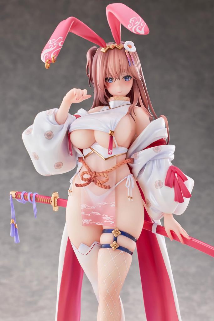YOYOSKY USAMURAI Approximately 310mm tall scale painted PVC and ABS figure - (including base) 1/6