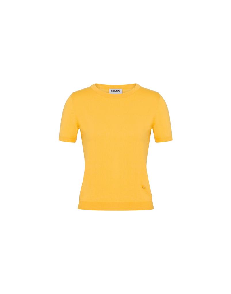 MOSCHINO Golden M Wool Blend Sweater
