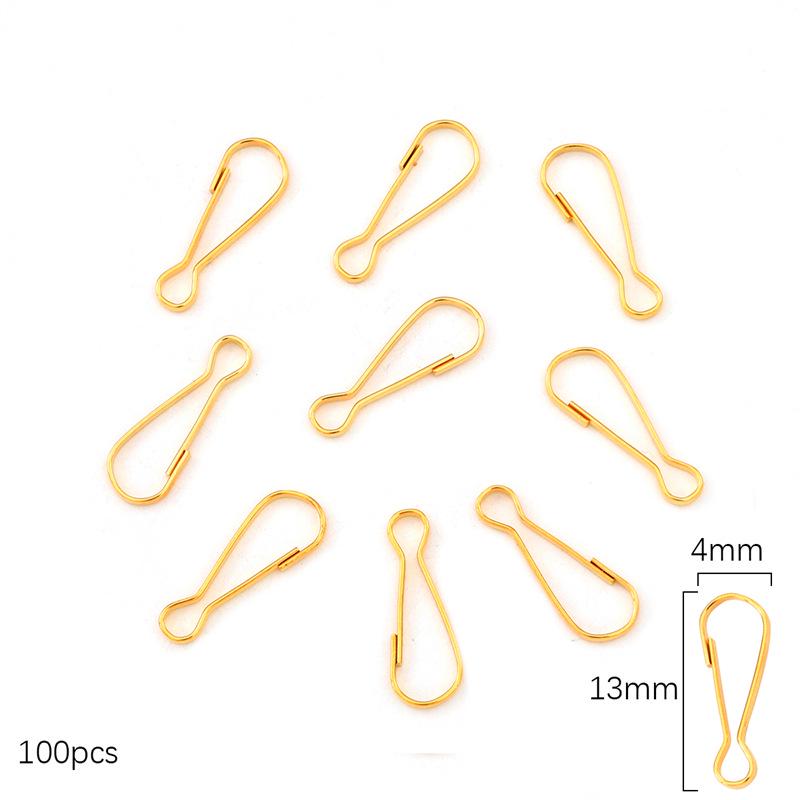 

Набор для изготовления ювелирных изделий своими руками: Застежки для ожерелий и браслетов, Железные соединители в форме восьмерки