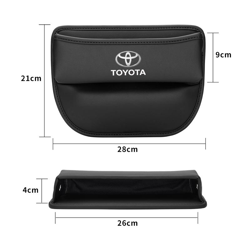 Car Seat Gap Organizer Storage Box Pocket Multifunction For Toyota Prius NHW20 ZVW30 ZVW40 ZVW50