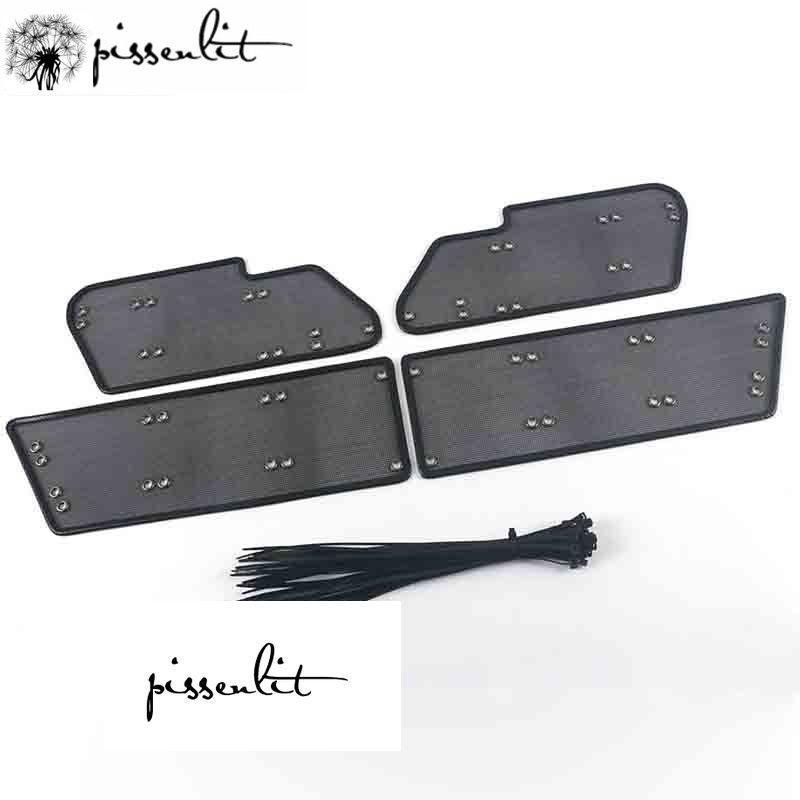 Car Metal Anti-insect Net Front Grille Insert Net Suitable for Toyota Fortuner 2016 2017 2018 2019 2020 Car Accessories