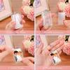Rectangle Shapes Plastic Keychain Picture Frame Keyring with Split Rings