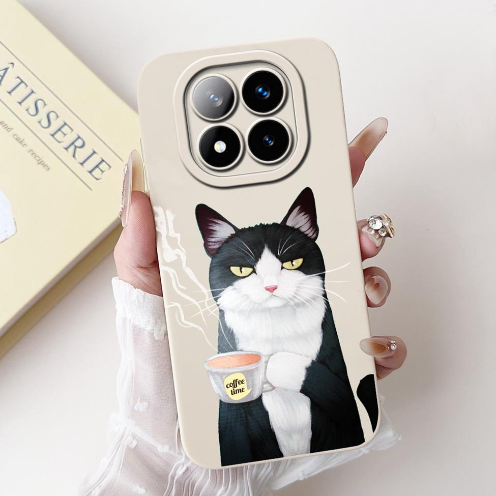 For Redmi Note 14 Pro+ 5G Cover For Redmi Note 14 Pro Plus 5G Case Silicone Cute Cartoon Luxury Fashion Shockproof Bumper Funda
