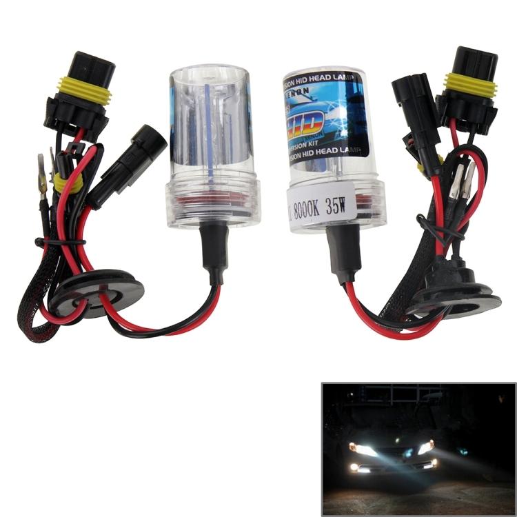 

DC12V 35W H11 HID ксеноновый свет одинарный луч супер видение водонепроницаемый головной фонарь, цветовая температура: 8000К, Упаковка из 2 шт.