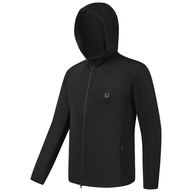 Fila Men's Knitted Hooded Long-Sleeve Jacket