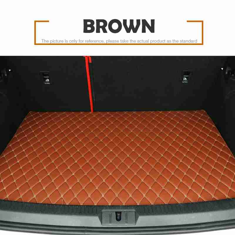 Car Trunk Mat For Toyota Verso Five Seats 2011 2012 2013 2014 2015 2016 2017 Cargo Liner Carpet Interior Accessories Cover
