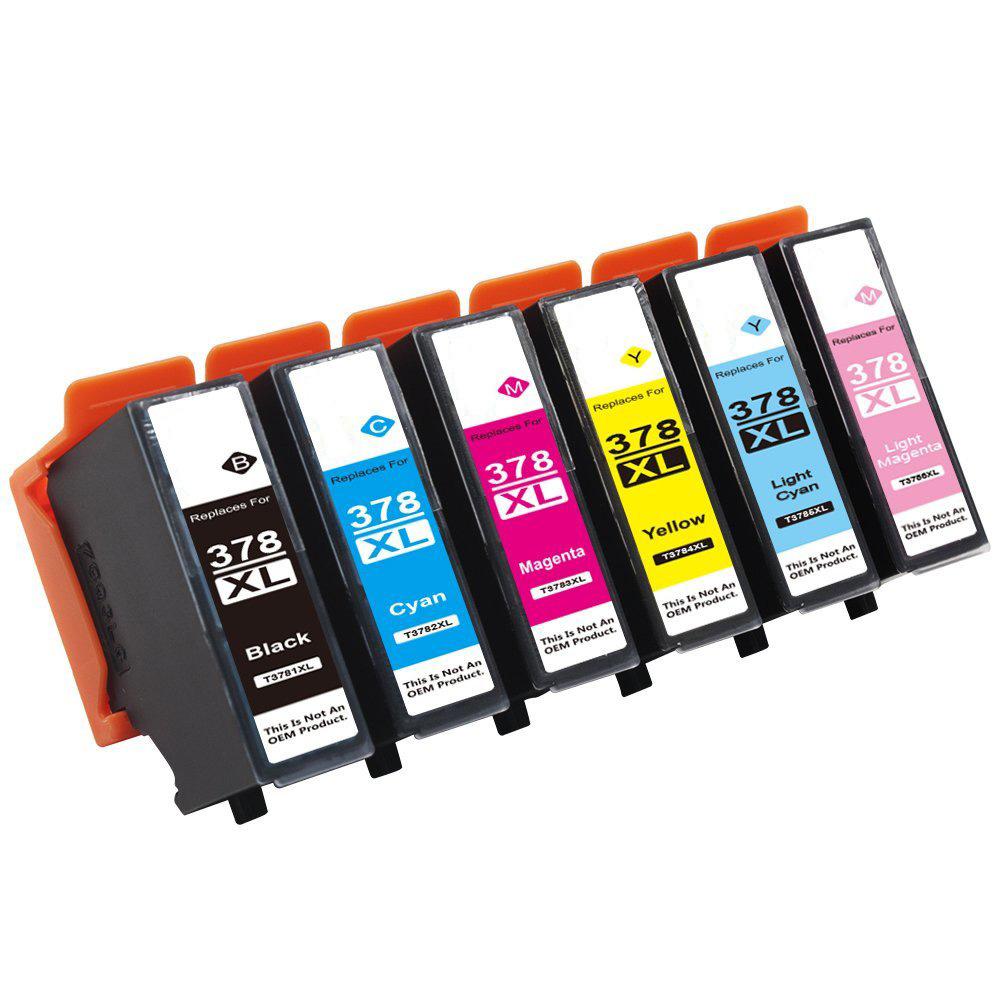 

6 Ink Cartridge For Epson XP8000 XP8005 XP8500 XP8505 XP-15000