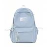 Schoolbag1011 New Lightweight Backpack Boys and Girls School Bag Large Capacity Travel Fashion Simple Ins Style Backpack