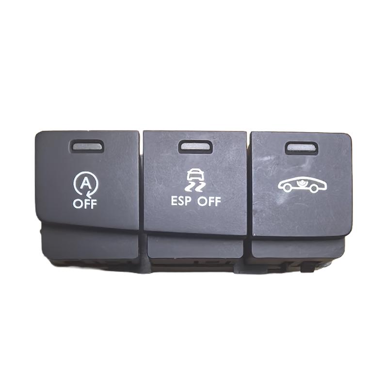 Car start-stop switch ESP anti-slip button anti-theft alarm switch 9801434477 for Citroen C4L