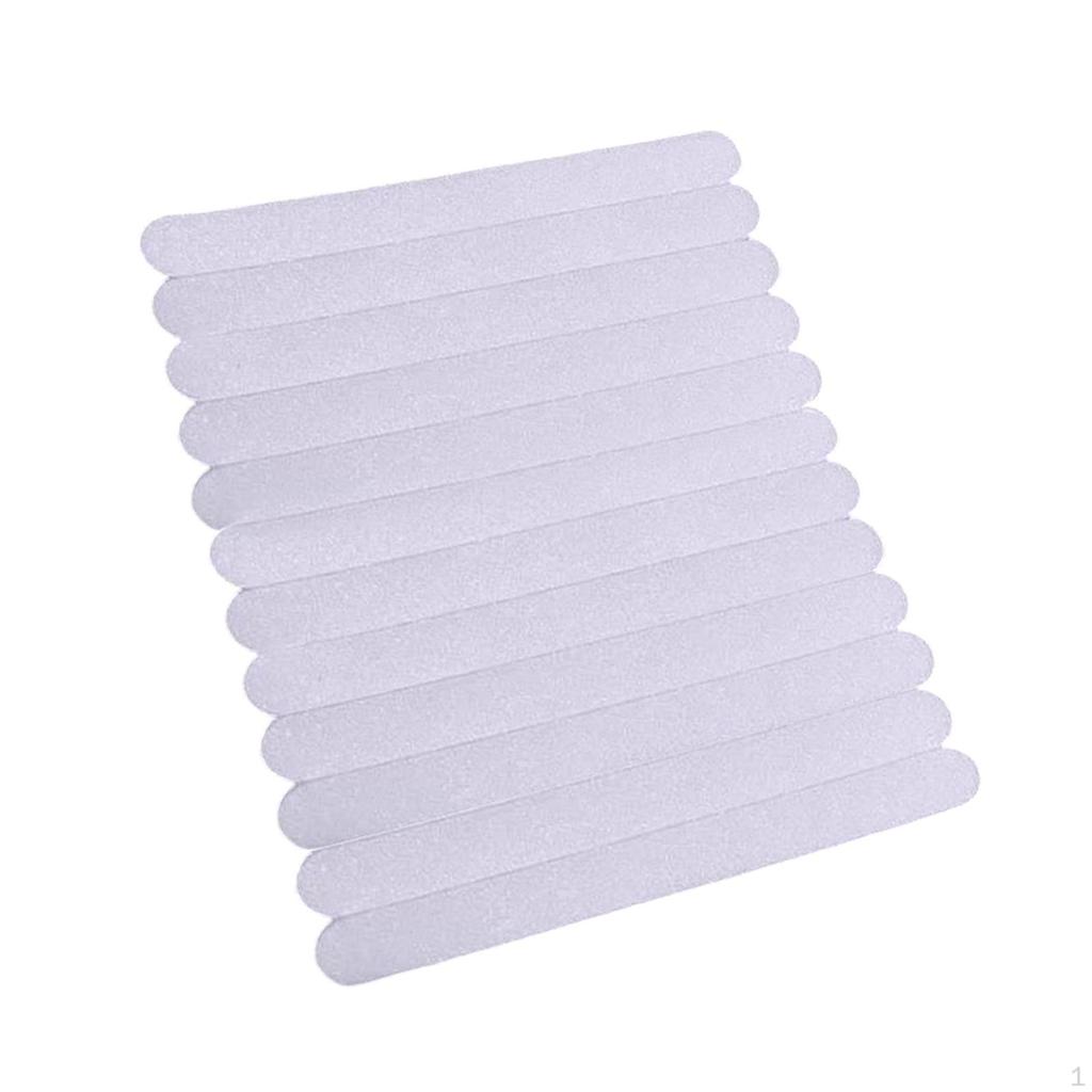 12 stück Snowboard Nicht Rutsch Aufkleber Transparent Beständig Laufflächen Anti Schleudern Mehrzweck