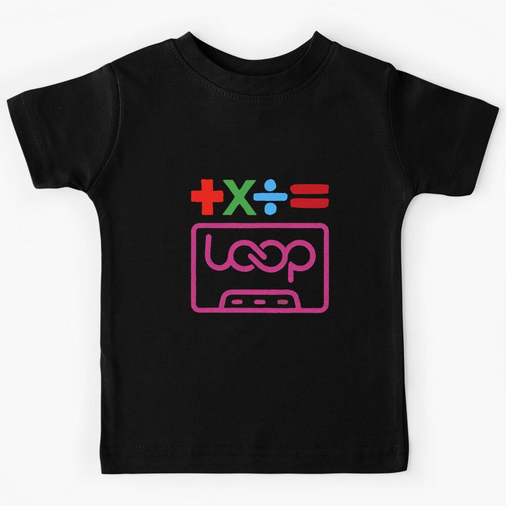 Ed Sheeran Loop Tour Math Play Concert Kids T-Shirt 160