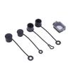 2 Pezzi Coperchio Antipolvere in Silicone Per Spine di Alimentazione Audio di Rete Connettori Speaker Xlr 6.35Mm Tappo Protettivo Impermeabile