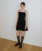 REORG Ce Sleeveless Flare Mini Ops Black