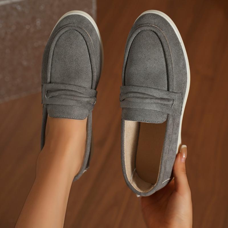 2025 Women's Lightweight and Hot-selling Spring Autumn New Large Size Easy Wear Flat Bottom Shoes Comfortable Casual Footwear