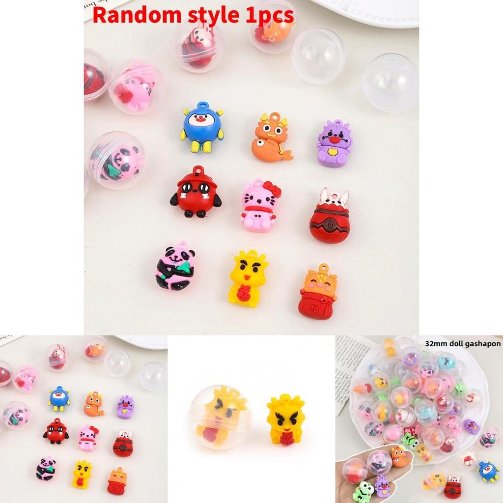 Kids Animal Minifigures With 32mm Transparent Toys For Collectors And Kids Play