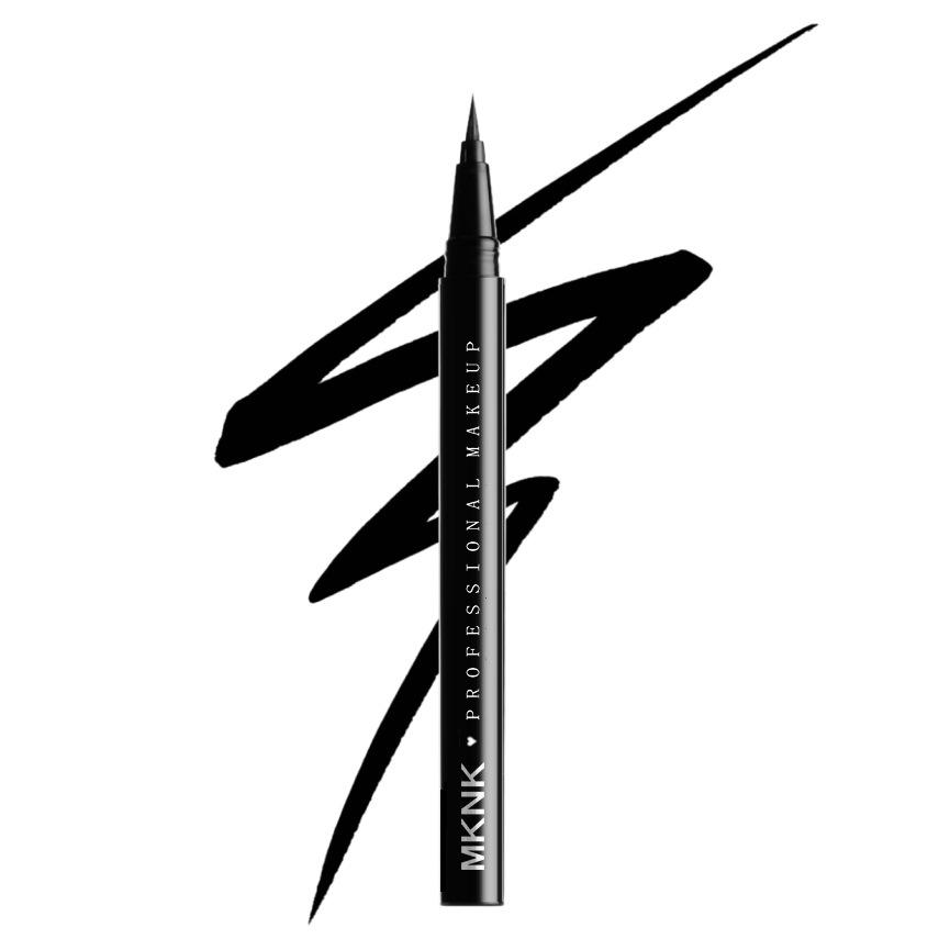 1PC waterproof, sweat-proof and non-smudging thick black extremely thin head long-lasting eyeliner pen eyeliner pen