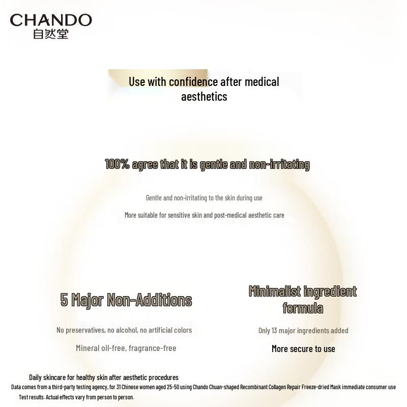 CHANDO Repairing Anti-Wrinkle Collagen Lyophilized Mask
