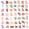 50 Cartoon Watercolor Animal Graffiti Stickers Personalized Decorative Guitar Notebook Suitcase DIY Waterproof Stickers