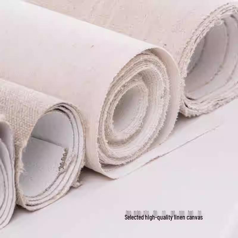 

Полотно на підрамнику з льону середнього зерна з покриттям для олійного живопису