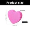 50Count Mini Nail Files with Soft Sponges Texture Heart Design Double Sided Buffers for Quick Manicure Travel Essential