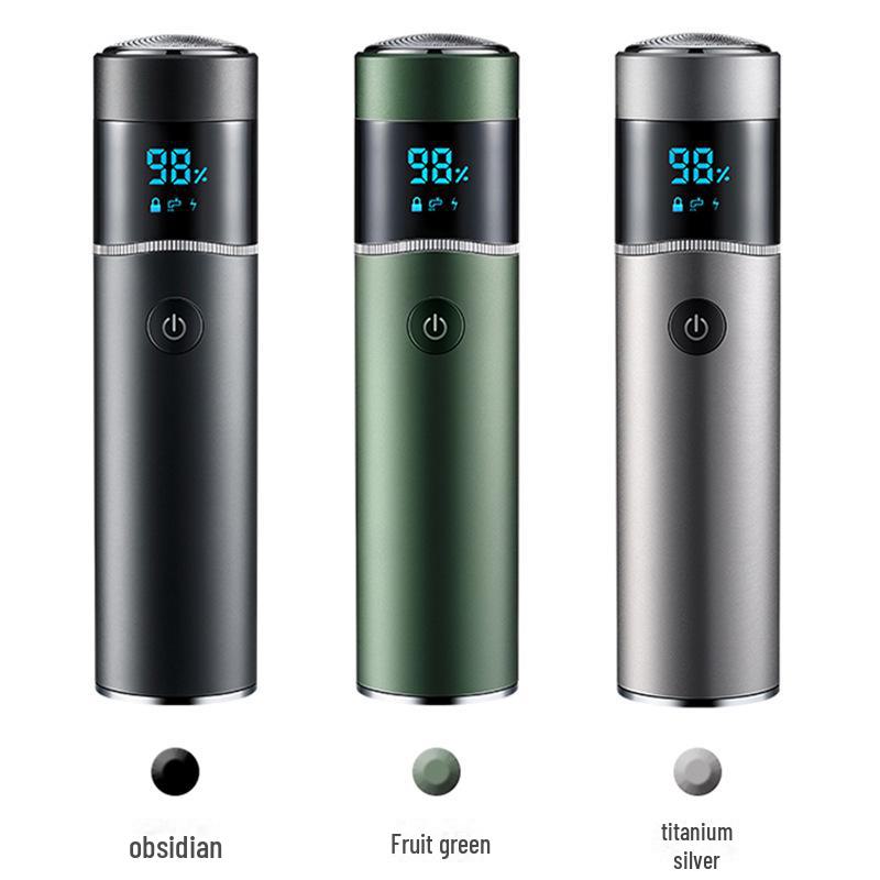 Portable 8D Power Bank Electric Shaver: Fast Charging, Single Head, Travel Friendly