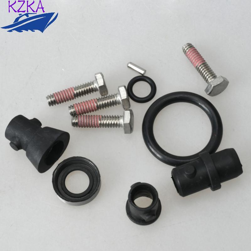 Water Pump Impeller Service Kit 394711 For 1974-2007 Johnson Evinrude OMC 8HP 9.9HP 15HP Boat Motor 0394711 18-3327 Engine