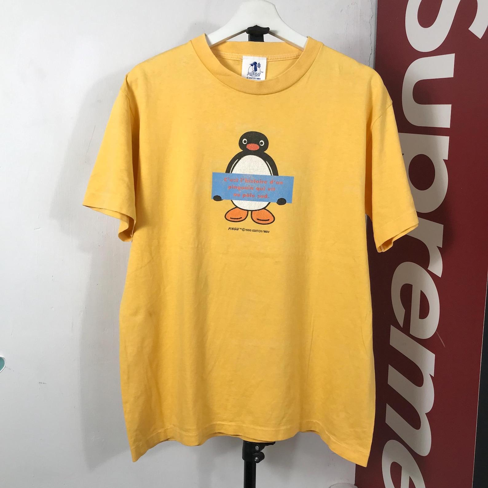vintage 90s pingu movie tee Movie Tee/ Film Posters /Cult / Movie Prints / Movie Box M