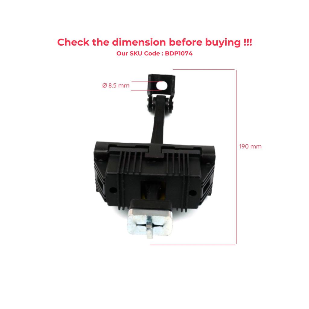EDP1074 Front Left OR Right Door Catch Hinge Brake Stop Check Strap Limiter 51217141024 for BMW X5 E70 X6 E71 72 ActiveHybrid