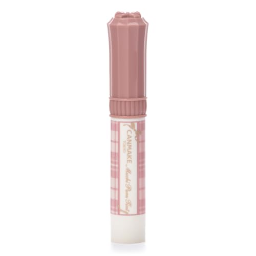 CANMAKE Muchi Puru Tint Lip 08 Sakura Roll Volumizing Plumping Lip Gloss Hydrating Tint Milky Pink