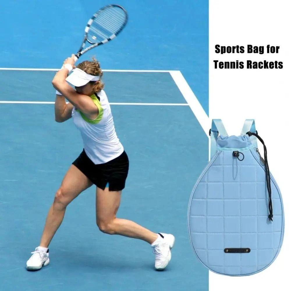 Jednokolorowa torba do przenoszenia rakiet tenisowych Plecak na rakiety tenisowe o dużej pojemności Torba na pokrowiec na rakiety