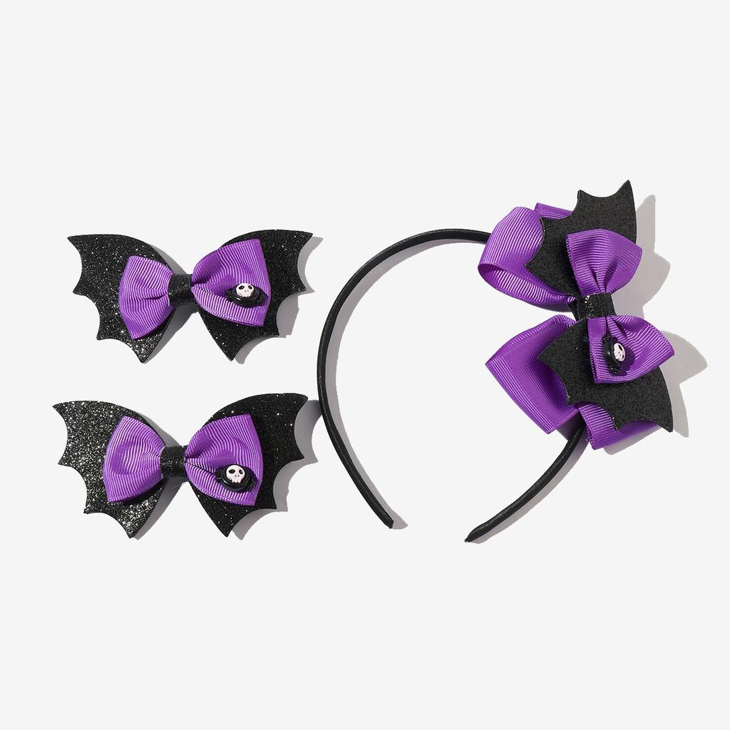 3 STÜCKE Neue Niedliche Halloween Cartoon Schleife Lieblich Mädchen Haarband Haarnadeln Kinder Kopfschmuck Haarklammer Haarspangen Haaraccessoires Geschenk