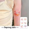 Summer Gradual Change Whale Tattoo Sticker, Waterproof And Lasting, Girl Heart Arm Model, Simulated Tattoo Sticker