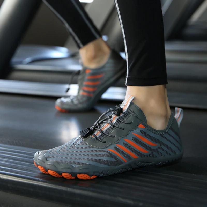 Fashion Men Barefoot Shoes Five Fingers Sock Sneakers Quick Drying Swimming Beach Upstream Water Surfing Walking Sport Sneakers Women
