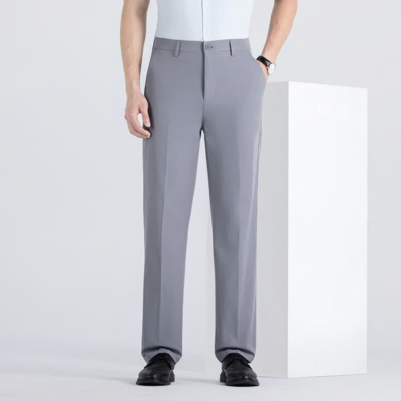 Men's Straight-Leg Business Casual Pants FXLF9311