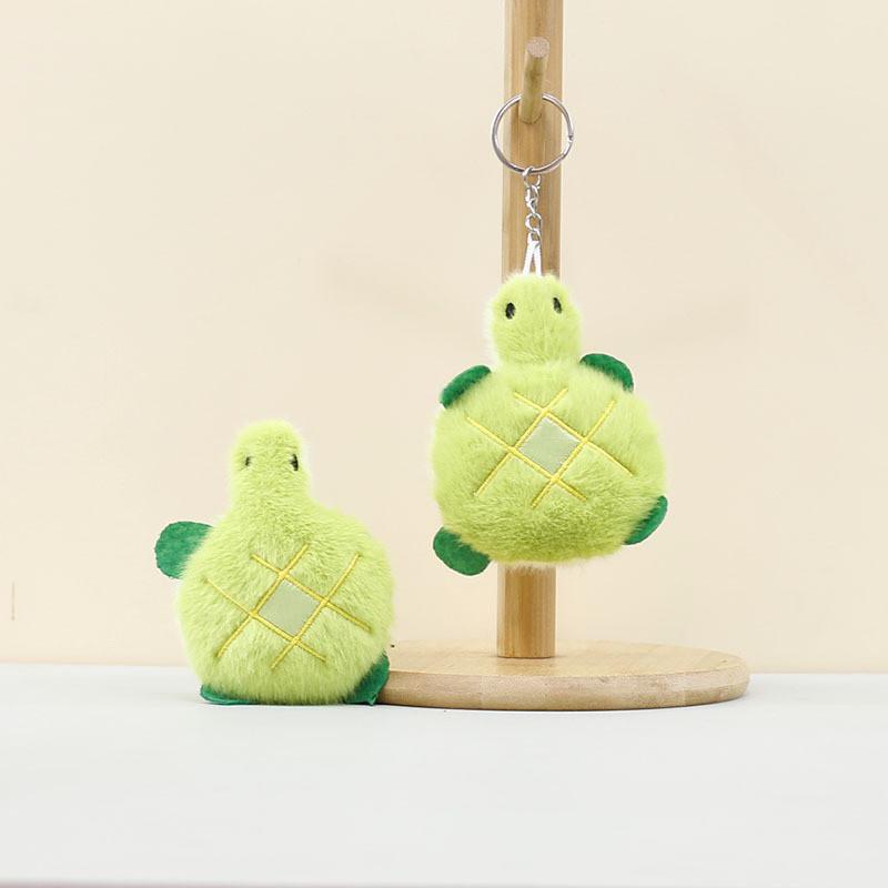 Adorable Cute Turtle Plush Toy Keychain Pendant Soft Stuffed Animal Gift For Kids