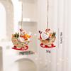 Cross-border Christmas Reindeer Ornaments: Cartoon Tree Decorations & Holiday Accessories