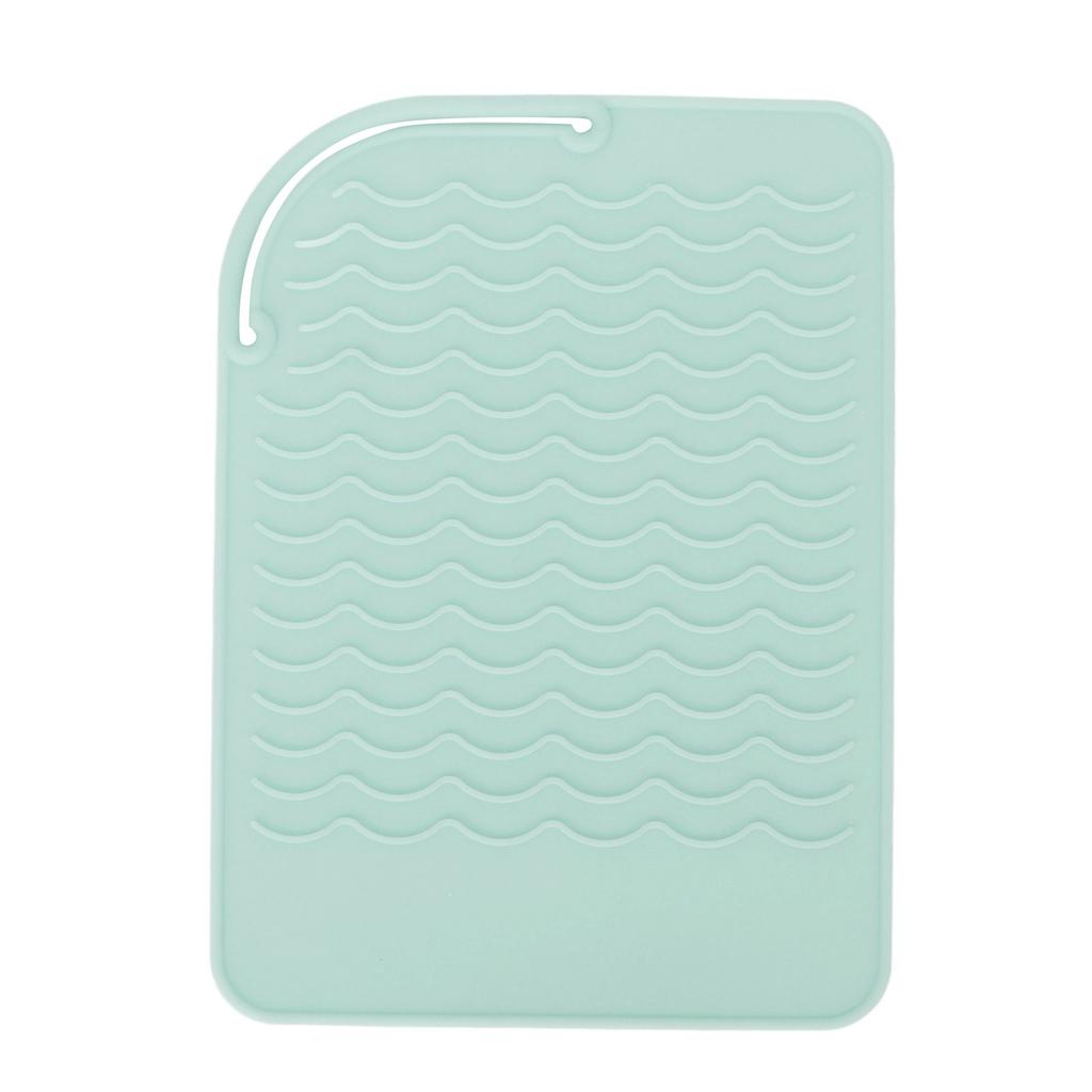 Heat Insulation Silicone Mat Corrugated Pattern Anti Skid Flexible High Temperature Resistant Mat