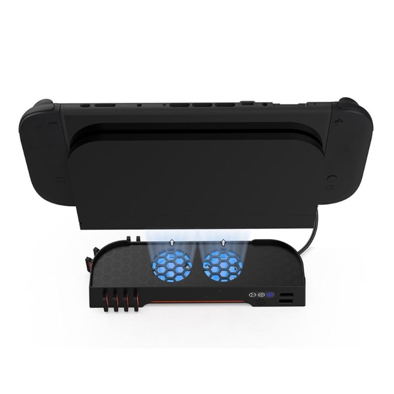 Cooling Accessory for NS 2 Game Cooling Fan Upgraded Quiet Cooling Fan with LED Light Efficient Cooling Fan