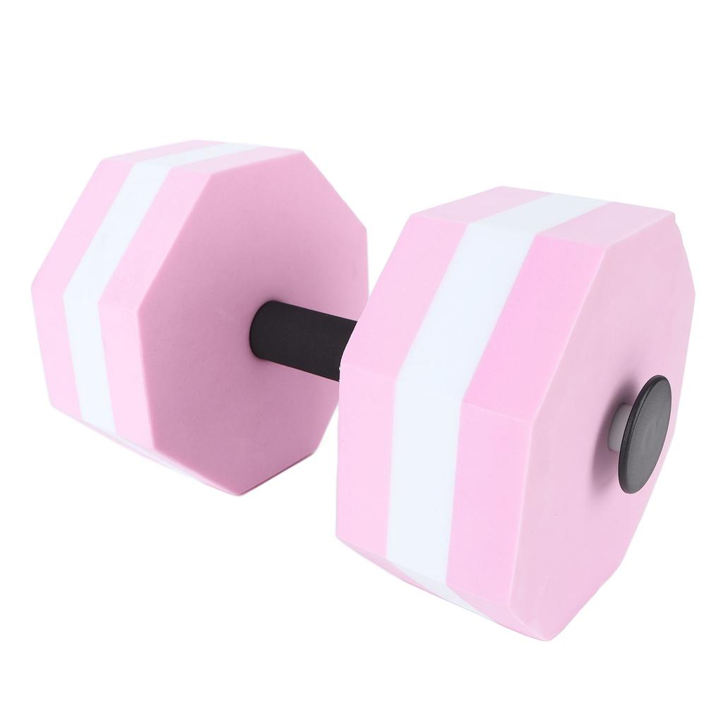 2Pcs Aquatic Dumbbells EVA Flexible Floating Water Dumbbells for Kids Adults Swimming Training Water Sport