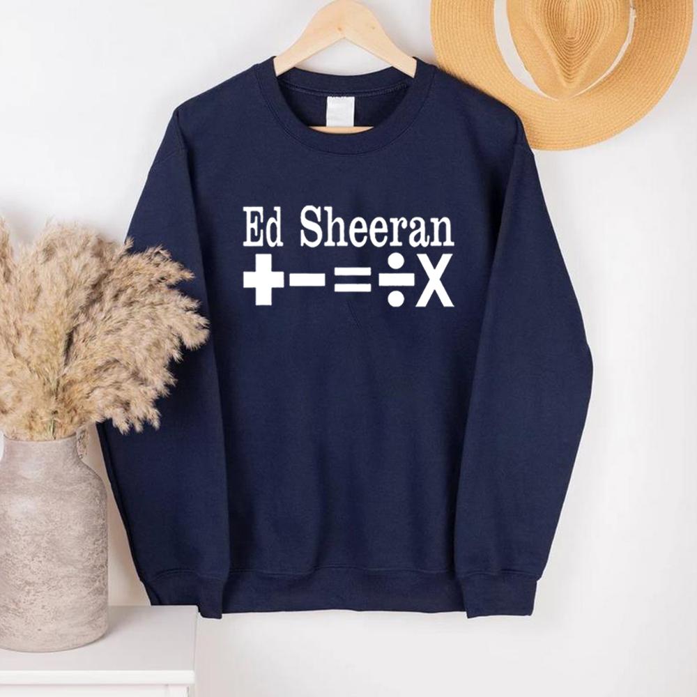 Mikina inspirovaná Ed Sheeranem Music Concert Mikina Singer Inspired Crewneck Pulovry Unisex Zimní Mikiny Topy Fanoušci Dárek